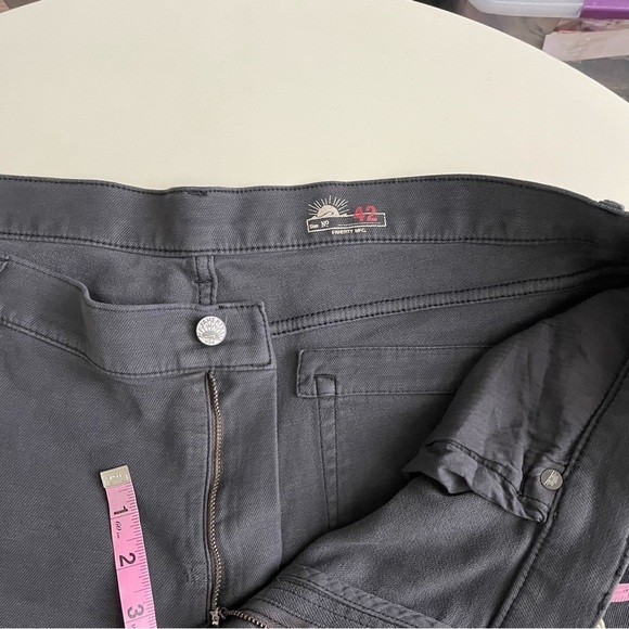 Faherty Stretch Terry 5-Pocket Pant Gray Men’s 42x34 New - Picture 5 of 8